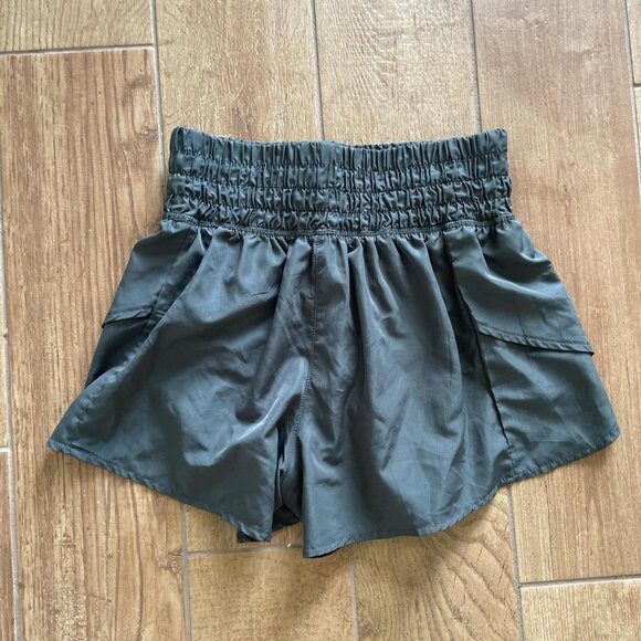 Leg3nd dark green shorts high waisted active shorts running medium - Picture 8 of 8